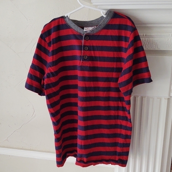 HANNA Andersson | Striped Henley Tee - Picture 1 of 2